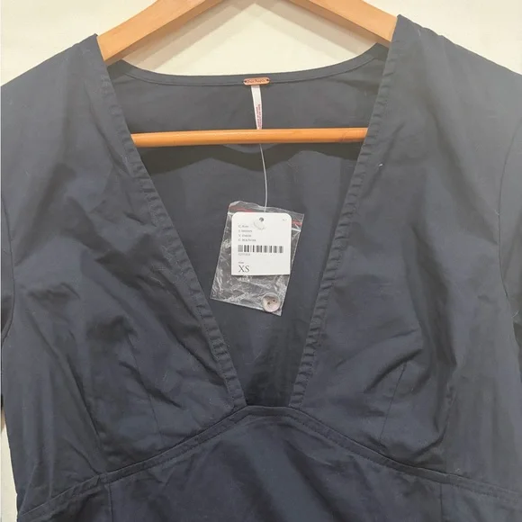 Free People Balloon Sleeve Mini Dress - XS - Picture 4 of 6